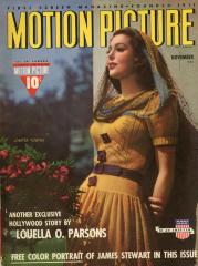 Motion Picture Magazine November 1940