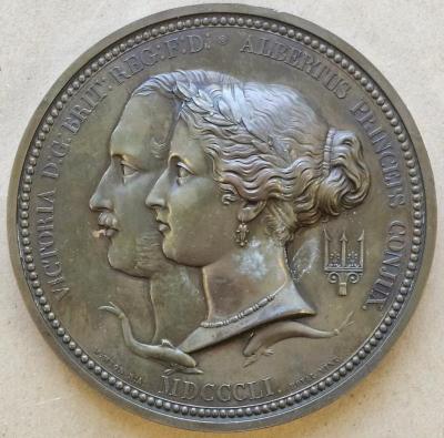 1851 London Exposition Commemorative Medallion
