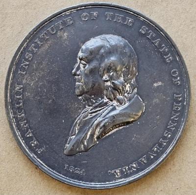 1844 Franklin Institute Commemorative Medallion