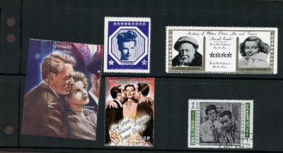Katharine Hepburn Assorted Postage Stamps