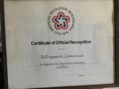 Certificate, Commemorative