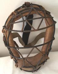 Mask, Catcher's worn by member of 1930's Killingworth Town Team.