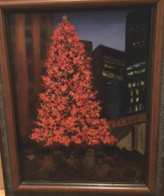 Killingworth Mellennium Christmas Tree Painting