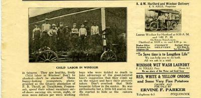 Child Labor in Windsor, 1916