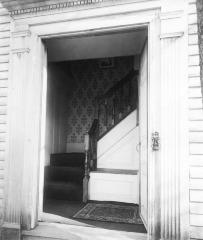 Loomis Homestead Entrance and Stairway circa 1910