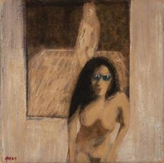 Nude with Painting