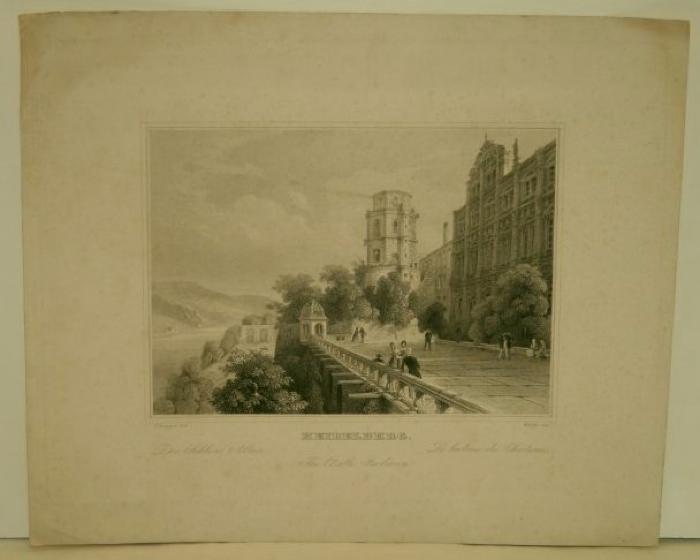 The Castle Balconey from the series Heidelberg