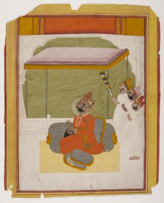 Portrait of His Highness Raja Bhao Singh of Bundi