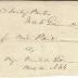 1834 bill for Meeting House