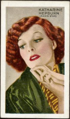 Katharine Hepburn Cigarette Card