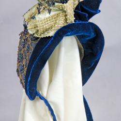 Costume, Hat - Beaded Net Bonnet | A. Friedlander & Co. | American 