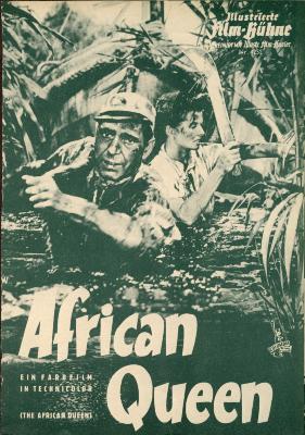 The African Queen pamphlet, German language