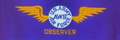 Arm Band, AWS Observer, World War II