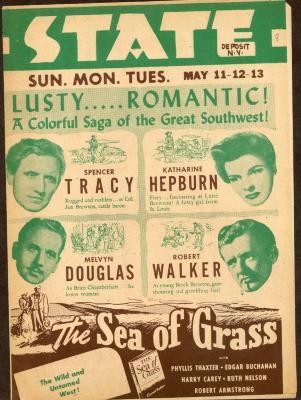 Movie Theatre Flyer, The Sea of Grass
