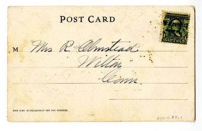 Postcard: Charles Gregory to Ruth Olmstead