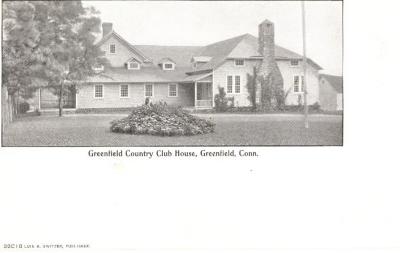 Greenfield Country Club House, Greenfield, Conn.