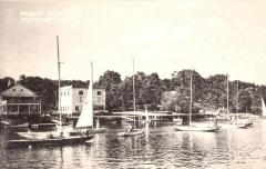 Pequot Yacht Club and Harbor, Southport, Conn.