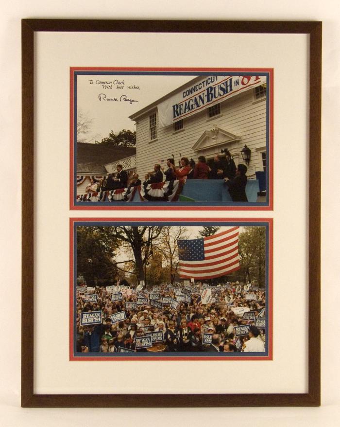 Photographs of Reagan/Bush Visit to Fairfield
