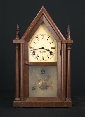 Ingraham steeple shelf clock