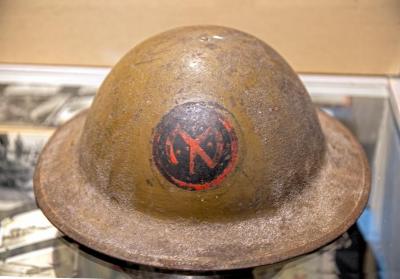 WWI army helmet