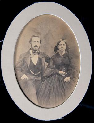 Conklin couple unframed & enhanced